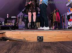 first date turns into bondage fun