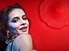 Alex angel performs love tonight with dancing and kissing