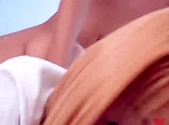 COLEGIALA RUBIA VENEZOLANA SE DEJA COGER EN VIVO POR SU NOVIO MIENTRAS HACE UN LIVE DE TIK TOK