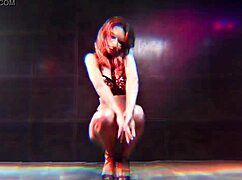 Alex angel performs love tonight with dancing and kissing