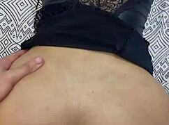 Fudendo o cuzinho rosa da cacheada gostosa at� gozar - completo no red.