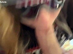 Submissive slut endures intense anal fucking with massive cock, deepthroat, and cum swallowing.