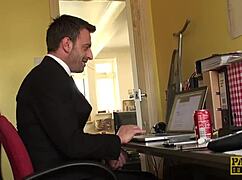 hey, luscious subslut kimmie foxx gets analled hard and fed cum 😈