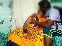 Tamil college student and teacher engage in bedroom fucking