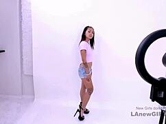 sexy asian teen 18+ getting fucked at modeling audition?