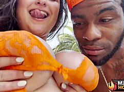 Josie jaxxon screams as rome major pounds her wet pussy deep and hard with his big cock