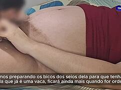 Will The Married Housewife Get Caught Sucking Her Cuckold Husband Before Her Son Arrives?