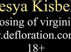 Hardcore Defloration Of Olesya Kisbeka Blends Innocence With Intense First-Time Sex