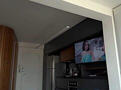 Dando uma boa gozada farta pra relaxar