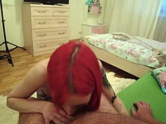 hairy dude fucking hot redhead valera in quick homemade session