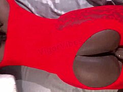 big booty bbw begs for more in sheer lingerie?