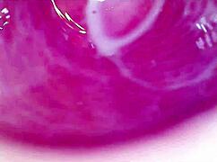 Camera Deep Inside Of The Wet Pussy And Captured The Intense Female Orgasm