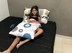 Discovering my petite stepsister masturbating in her room and helping her get fucked hard - full story