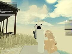is this 99 roblox porn with blonde ass shaking and fucking?