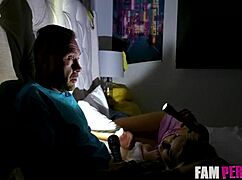 Skyler Storm Flashes Stepdad Quickly