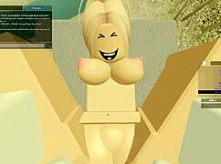 is this 99 roblox porn with blonde ass shaking and fucking?