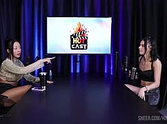 Watch Debora Andrade's hot compilation in sheer red?