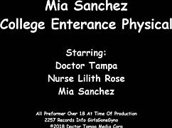 Mia Sanchez's ENTRANCE PHYSICAL at Tampa University