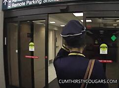 Milf Stewardess Wrecked By Black Dick In Hardcore Interracial Cumshot!