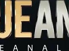 Anna and Jane have fun with a big guy