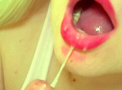 Watch these amateur blowjobs end with cumshots in mouth close up?