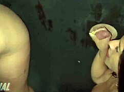 Eu E Minhas Amigas Nos Divertimos No Gloryhole Da Casa De Swing Festa Da Putaria