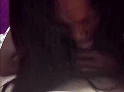 Black Girl Delivers Intense Doggystyle Fuck and Blowjob!