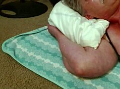 dawnskye1962 in roleplay burglar facials on her face - is it real?