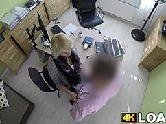 naughty amateur gets bent over and fucked by a fake agent 😉