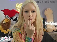 busty beauty vivian lola gets rough 1on1 piss drinking ass fucking with face in piss rimming spit on her face cum swallow