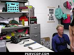 Teen Girl Interrogated for Shoplifting by Pervcop Officer