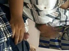 indian couple has powerful outdoor fuck in village