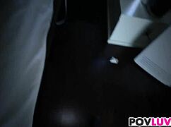 Thick dick fucks Elektra Rose in hardcore POV action.