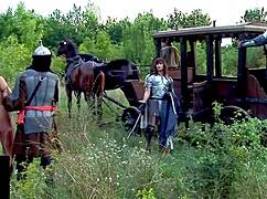 Is This Fantastic Outdoor Threesome With Big Cocks And Pussies Too Much?