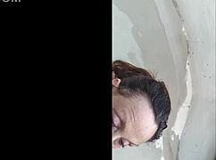 Pov Mature Hotwife CANDI ANNIE MILKS COCK At Nudist Resort Pool