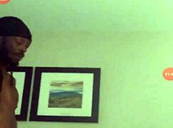 Cheating wife bent over for big black cock doggystyle with hair pulling.