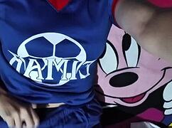 waiting for the cuck to leave so i can ride that big homemade dick 😏