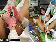 human guinea pig feels forced hitachi orgasms from nurse - channy crossfire