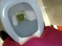 why does this big-ass brunette piss and cum with her ts friend?