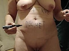 Slave Feels Humiliated During Pig Snout Sodomy and Soiling