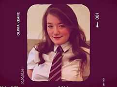 British 18-year-old girl next door sucks off an older stranger passionately.