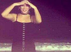 mila falk fucks on rio beach with joao who cums inside her pussy