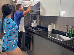 i seduce the plumber in pajamas cuz hubby doesn't fuck me 😏 - mia montiel