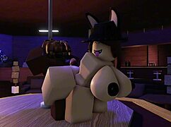 Can you handle fucking this nice ass in Roblox?