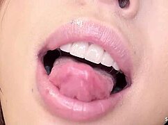 tall japanese girl gives rimjob blowjob