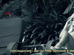 Aubrey Adams Gets Fucked In Backyard By Peeping Tom