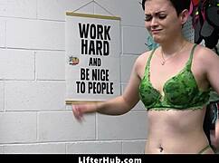 officer catches teen stealing vibrator and has fun 😏