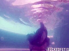 Helen Star and her partner explore submission by the pool with toys