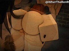 Night in Handcuffs Cuckold, Big Black Cock Fucking Rough