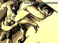 复古艺术精选，古董设计美艳复古风